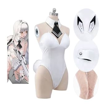 【NIKKE/ノワール】コスプレ　バニーガール コスプレ】『NIKKE』ノワールの美ボディが炸裂！バニーガール姿